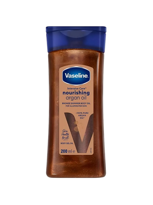 Vaseline Bronze Shimmer Argan Body Gel Oil - 200 ml