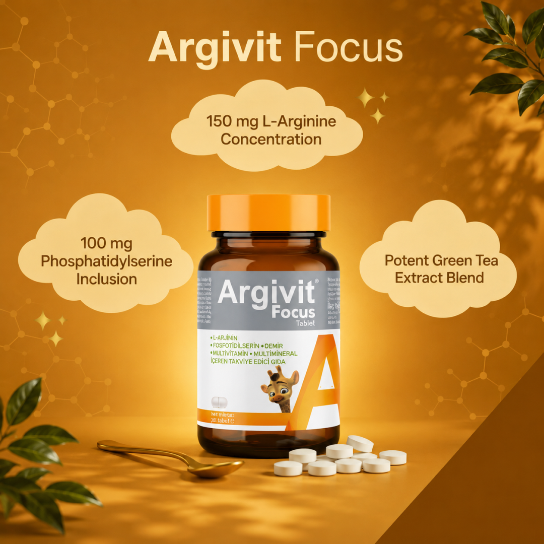 Argivit Focus Tablet for Teens 30 Capsules
