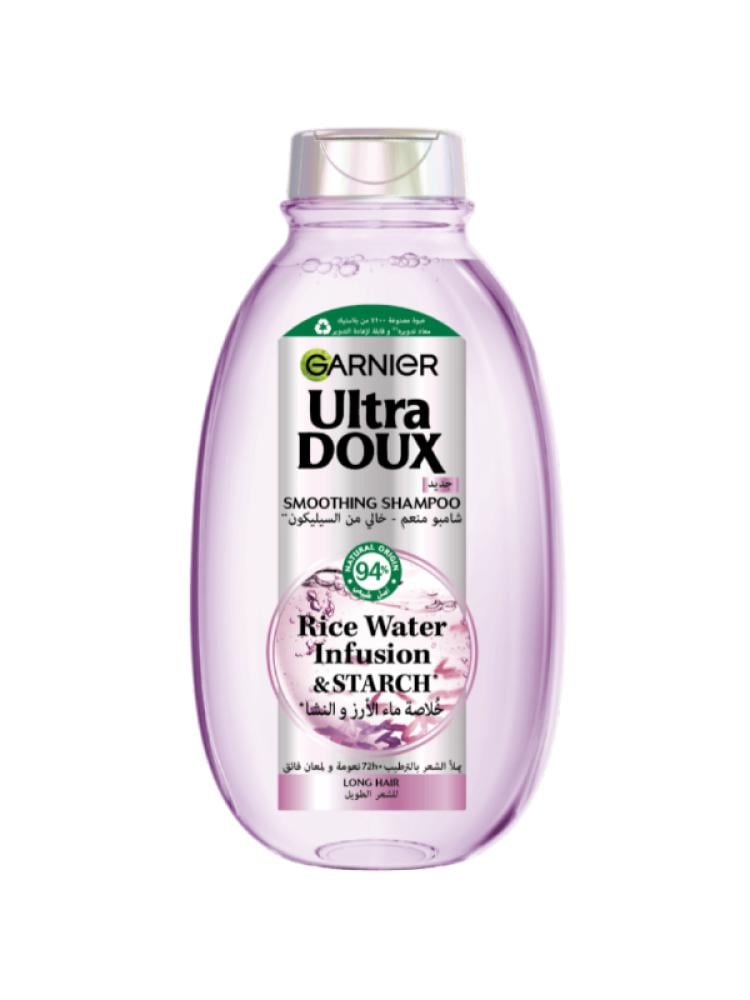 Garnier Ultra Doux Rice Water & Starch Shampoo - 600 ml