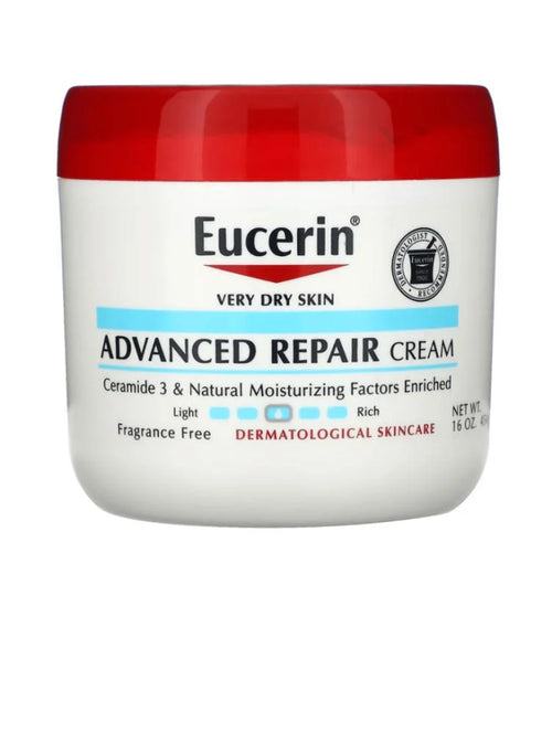 Eucerin Advanced Repair Unscented Body Cream – 454g