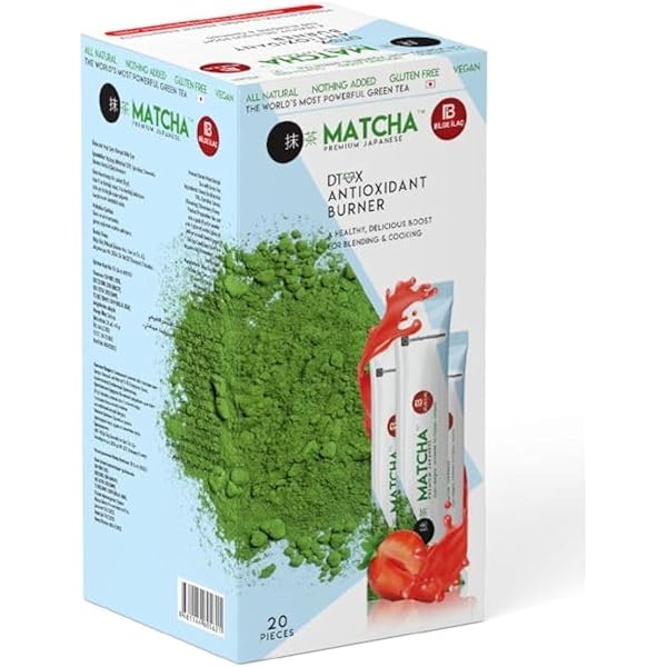 Strawberry-Flavored Japanese Matcha Tea