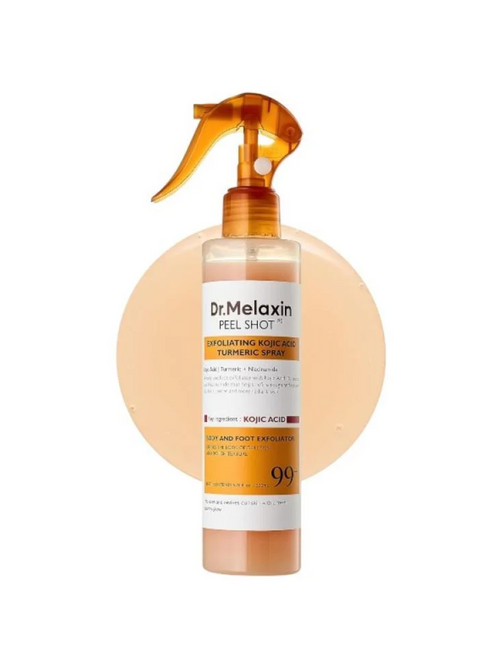 Dr. Melaxin Peel Shot Exfoliating Spray with Kojic Acid & Turmeric – 200 ml