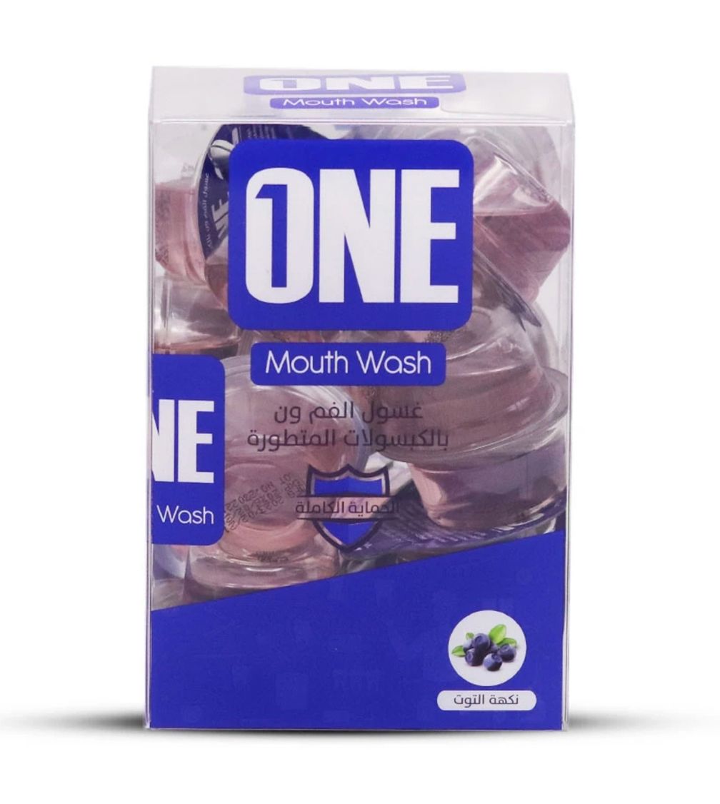 One Blueberry Mouthwash 20 x 15ml