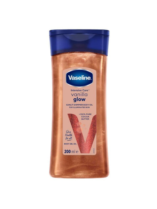 Vaseline Vanilla Glow Body Gel Oil - 200 ml
