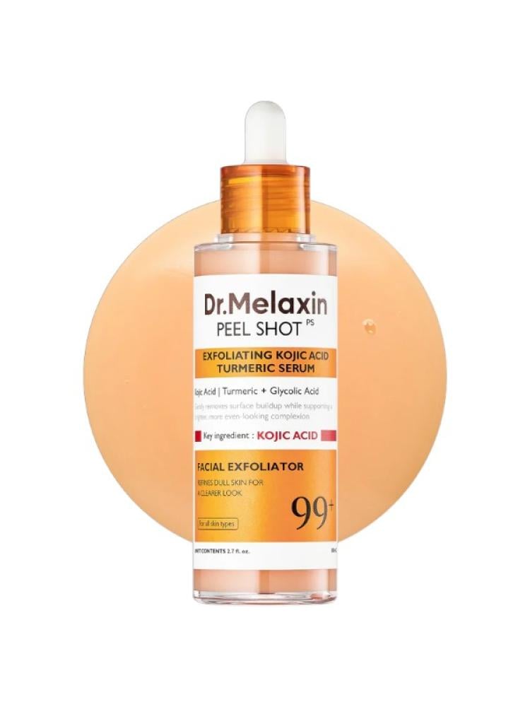Dr. Melaxin Peel Shot Kojic Acid & Turmeric Exfoliating Serum - 80 ml
