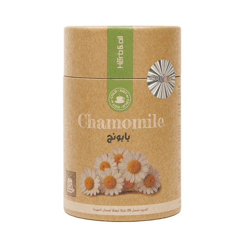 Chamomile Drink – Herb & Oil (25 Sachets)
