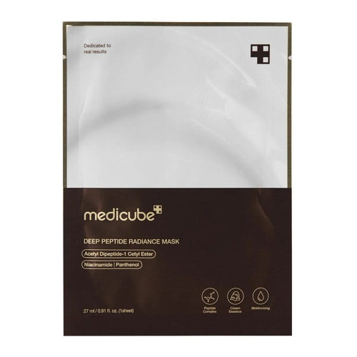 Medicube – Deep Peptide Radiance Mask, 25ml (Single Use)