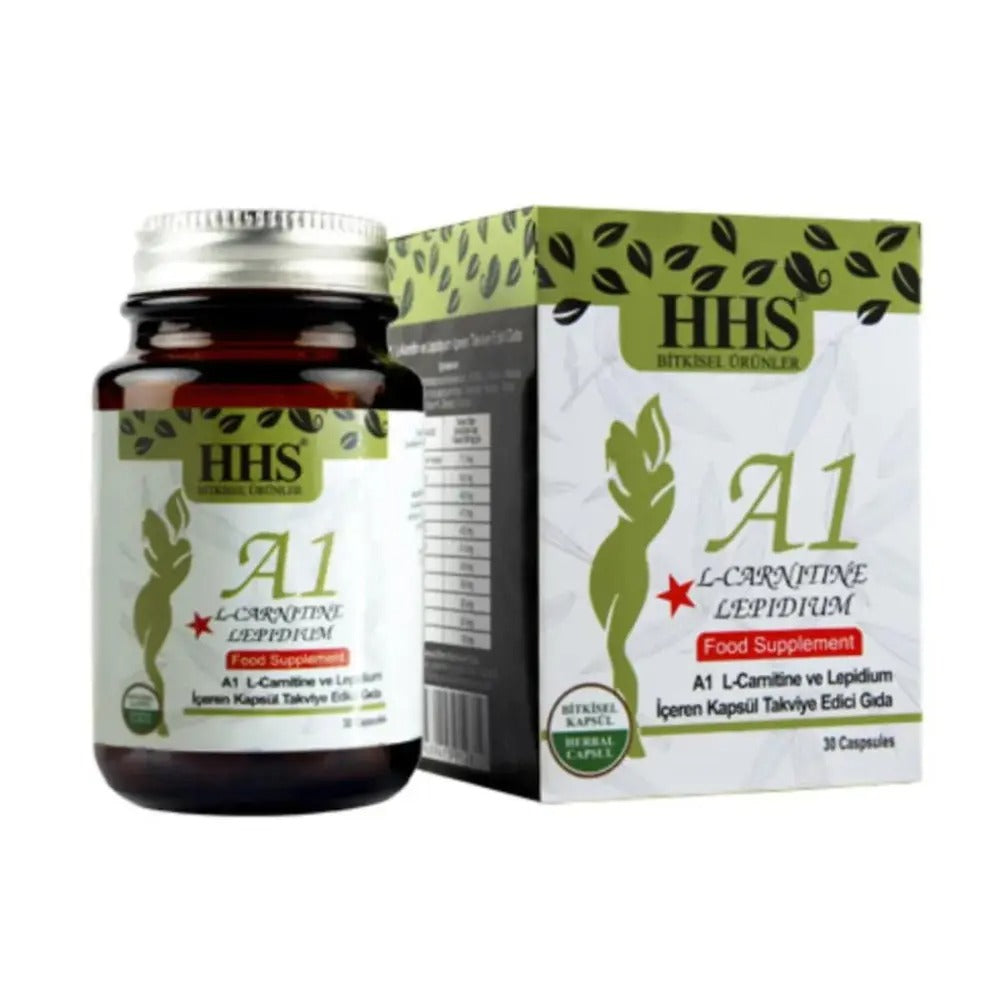 HHS New A1 L-Carnitine & Lepidium – 30 Capsules