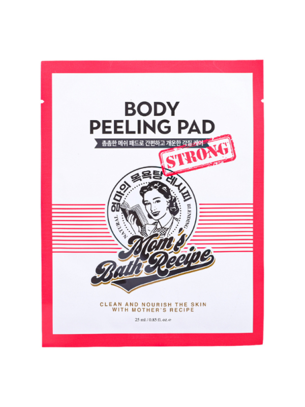 Mom's Bath Recipe Body Exfoliating Glove - Red, 1 Piece