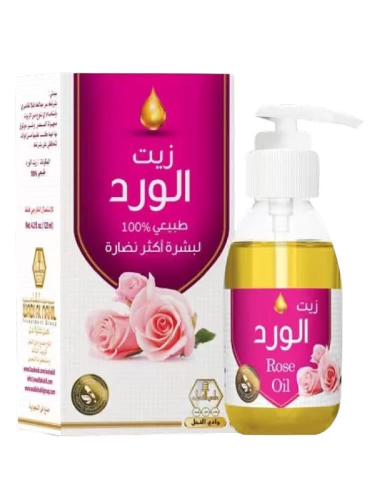 Wadi Alnahil Rose Oil for Skin Care - 125 ml
